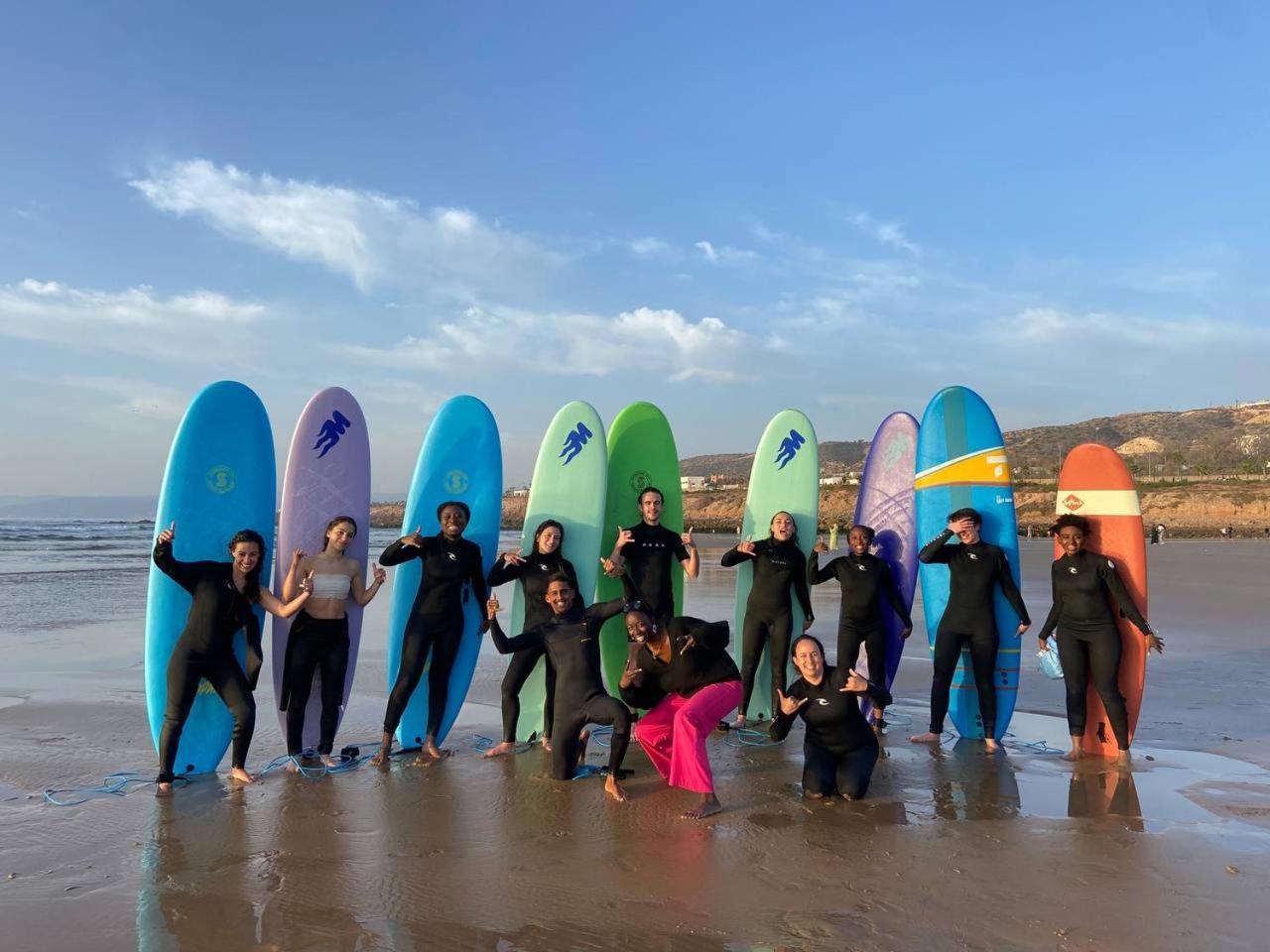 Auberge de jeunesse Tayyurt Surf Camp Tamraght Aourir à Imi Mikki Extérieur photo
