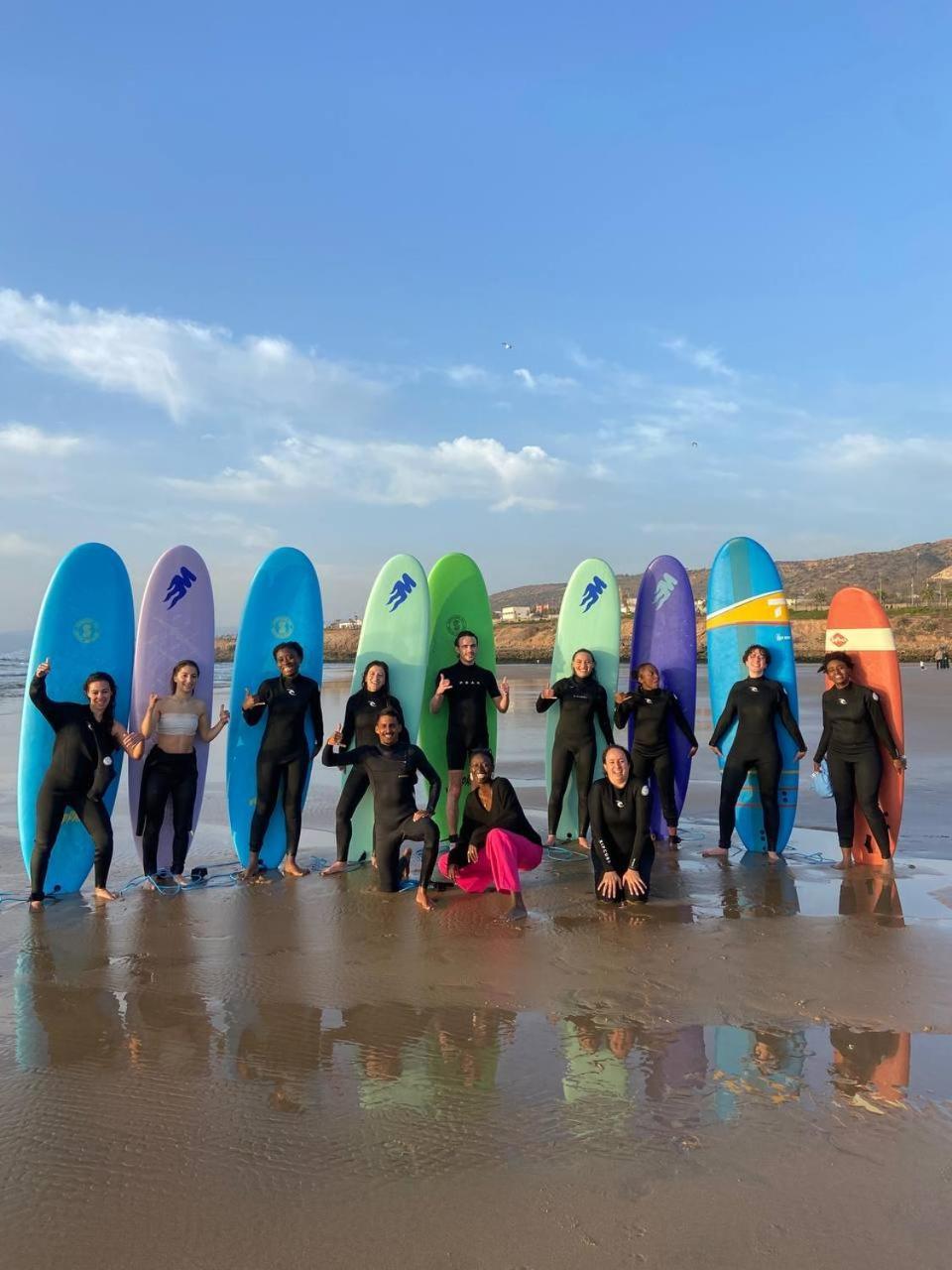 Auberge de jeunesse Tayyurt Surf Camp Tamraght Aourir à Imi Mikki Extérieur photo